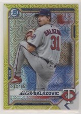 2021 Bowman Mega Box Yellow Mojo Refractor 43/75 Jordan Balazovic #BCP-61 4ze