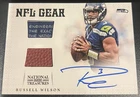 2012 PANINI NATIONAL TREASURES RUSSELL WILSON NFL GEAR AUTO 1/15 #7