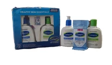 2 Sets Cetaphil Healthy Skin Essential Kit Facial Cleanser & Moisturizing Lotion