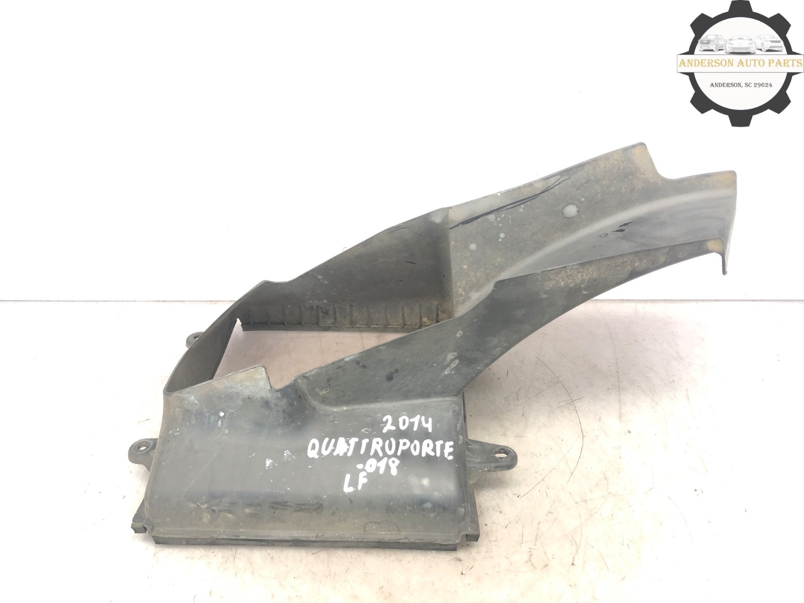 2014-2020 MASERATI QUATTROPORTE LEFT DRIVER FRONT INTERCOOLER AIR DUCT SHROUD OE