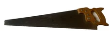 VINTAGE DISSTON/PORTER CO (PHILADELPHIA, U.S.A.) 26" HAND SAW, 10 TPI MODEL D-23