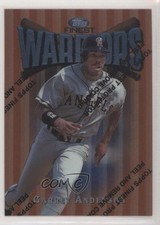 1997 Topps Finest Common - Bronze Common Bronze Garret Anderson #21 0w8
