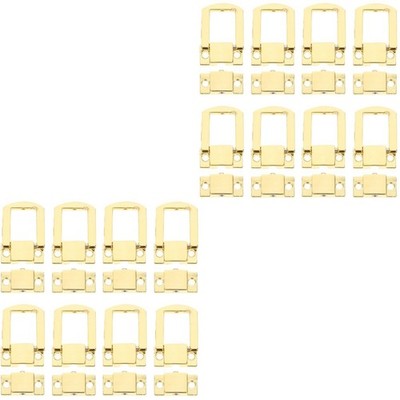 20 PCs Toggle Lock Box Latch Fang HaSps für Kofferkofferkisten Chests Trunk