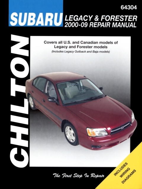 Subaru Legacy (00-09 ) (Chilton) by Haynes Publishing PAPERBACK 9781620920220