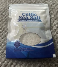 Garden Of Health ~ Celtic Sea Salt ~ Fine Ground ~ 1/2 Pound ~ Sealed ~ Exp12/29