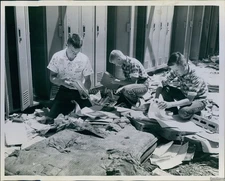 1957 Ruskin Heights Missouri Ron Draper Ronald Wiseman Lester Cameron 8X10 Photo