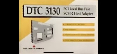 Ultra Fast SCSI DTC PCI CONTROLLER CARD W/ Internal HD Drive Port PC WIN Tested