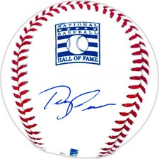 Terry Francona Signed Official HOF Logo Baseball Boston Red Sox Beckett Witness