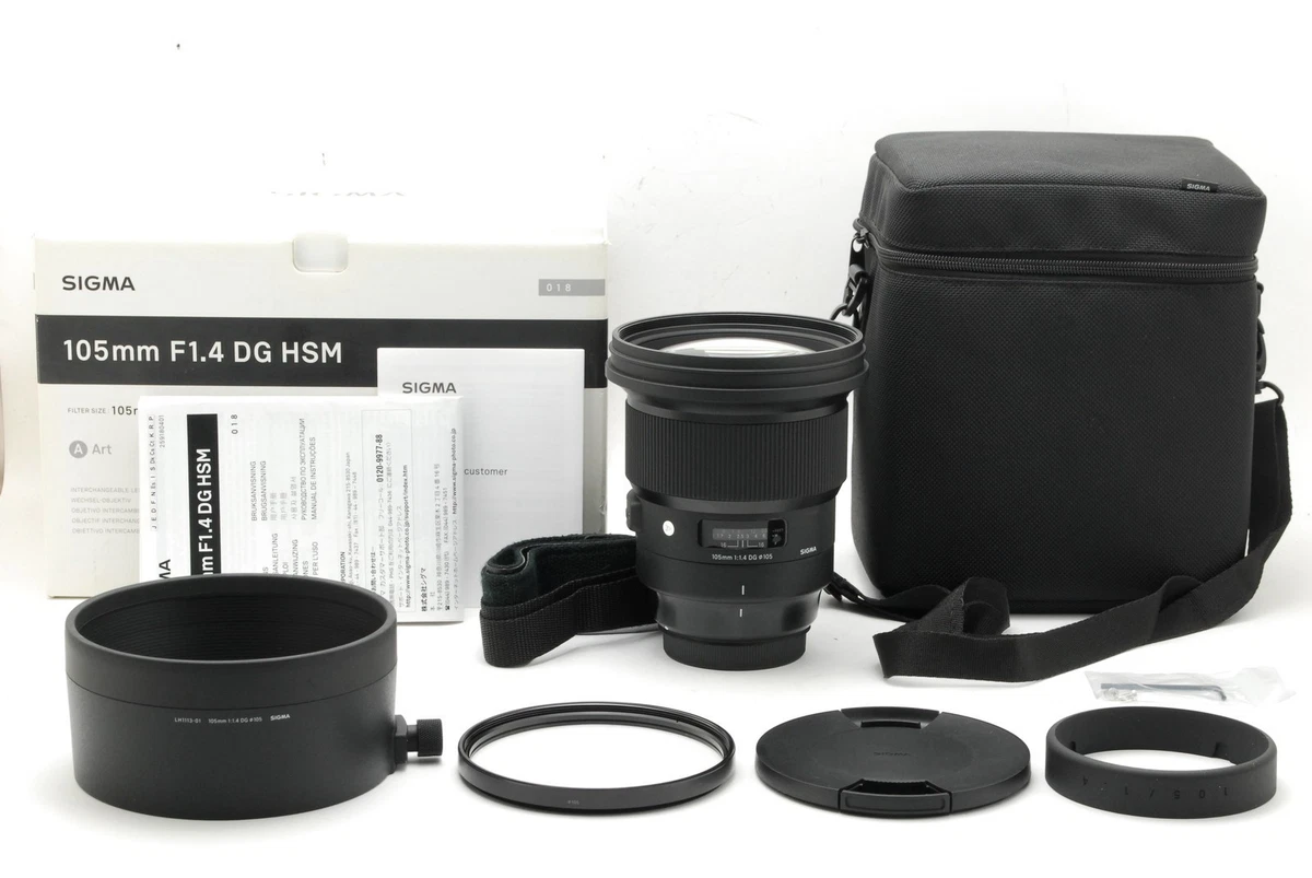 Sigma Art Canon EF Camera Lenses 105mm Focal for sale | eBay
