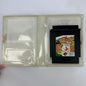 HES Australia PAL Nintendo NES Duck Maze Game Cartridge CIB Clamshell Case