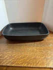 Vintage HAEGER Pottery #3514 U.S.A. Black Planter 11" x 7"