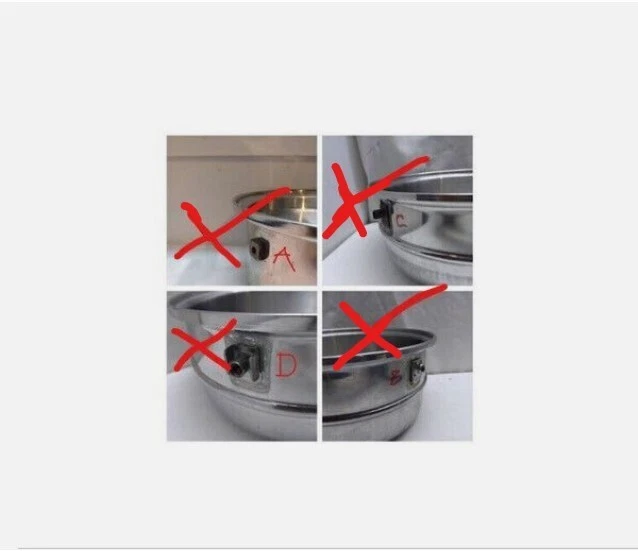 Mango de repuesto Rena Ware para sartén Rena Stockpot lado auxiliar 1 pieza Foto 3 de 4