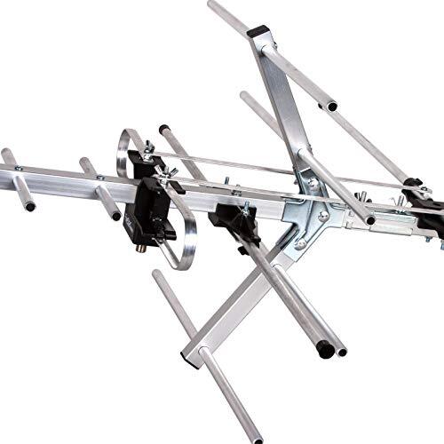 TV Antenna Indoor/Outdoor Yagi Satellite HD Antenna with Antenna plus J pole - Afbeelding 7 van 7