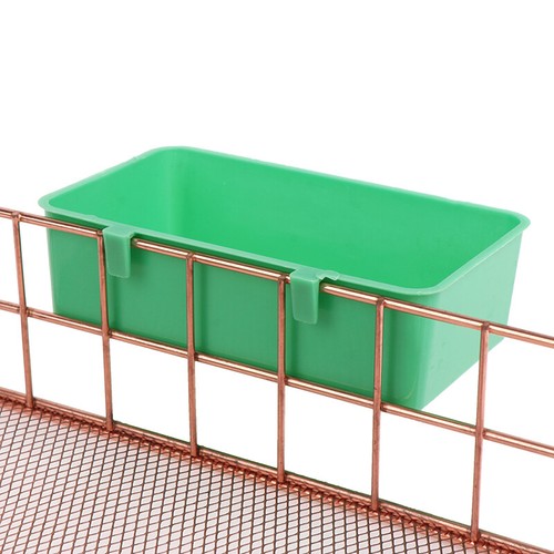 5pcs Multifunction Food Tray Parrot Bathtub Animal Cage Standing Wash ShoweYXME - Picture 8 of 11