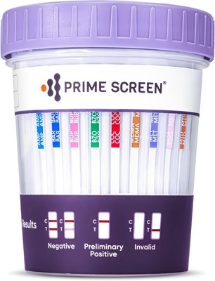 12 Panel Multi Drug Urine Test Compact Cup (THC 50, AMP,BAR,BUP,BZO,COC,mAMP/MET