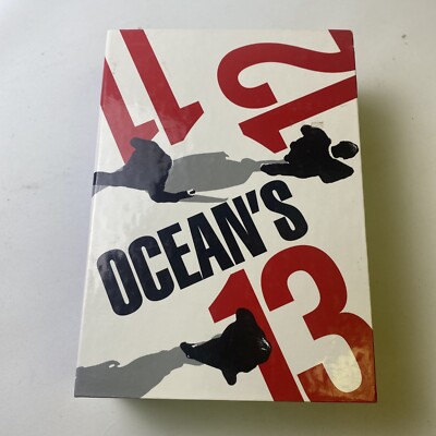 Ocean's Eleven Twelve Thirteen Box Set of 3 HD DVD 2007 11 12 13 George Clooney