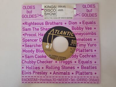 Booker T & The MG's - Green onions/ Chinese checkers 7'' Vinyl US