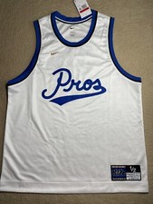 Nike Men Dri Fit Lil Penny 1/2 Cent Basketball Jersey White DA5991 100 Size L