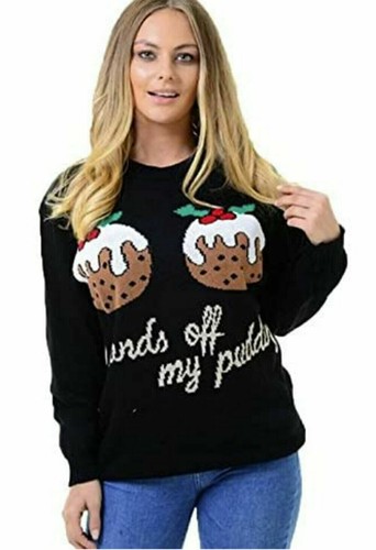 Mens Womens Unisex Ladies XMAS Novelty Christmas Light Up Vintage Jumper Sweater - Picture 5 of 27