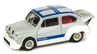 Brumm 1/43 Fiat Abarth 1000 1970 Blaue PrÄSentation Statisches Modell Diecast