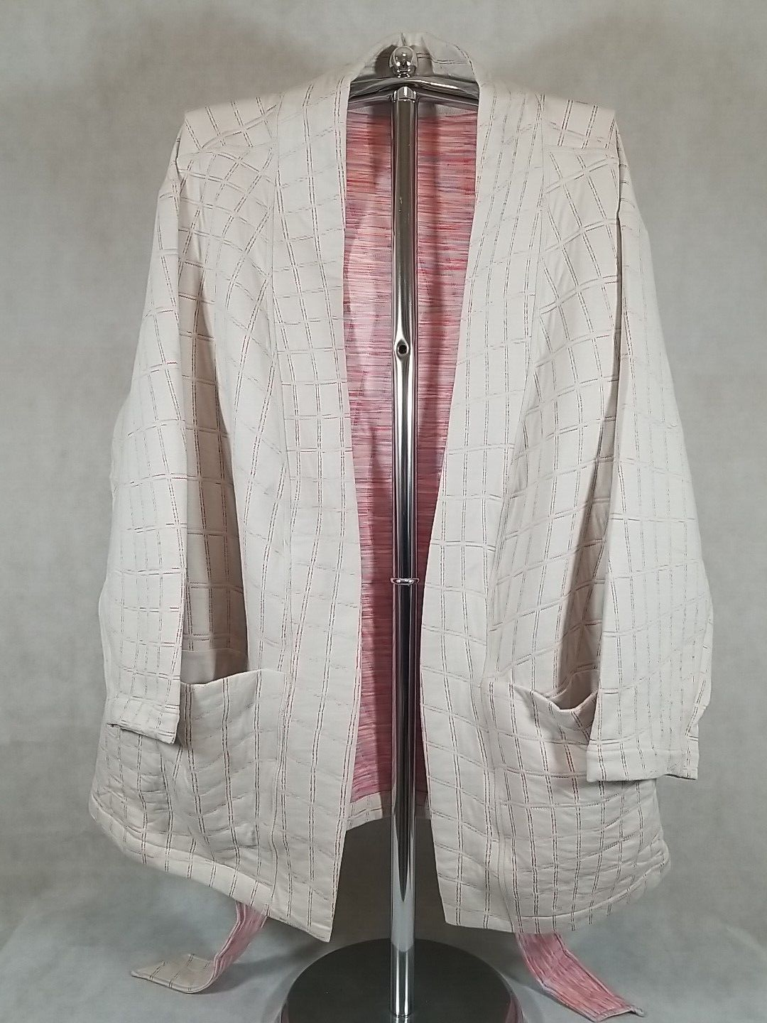 SACAI X NIKE Nike Luxe Yoga Giacca Donna Taglia 1X Trapuntata Jacquard Reversibile Tempo Libero NUOVO