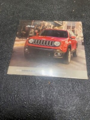 2016 Jeep Renegade Owners Manual Information for COMPUTER DVD DISC CD OEM