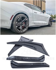 For 16-up Camaro Gm Extended Texture Black Front Rear Splash Guards Mud Flaps For 16-up Camaro Gm Extended Texture Black Front Rear Splash Guards Mud Flaps