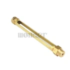 3/8" BSP 150mm Lube Devices Brass Oil Level Gauge Indicator Sight Glass Lathes
