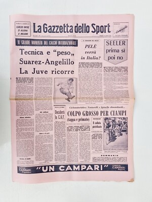 SPORT JOURNAL 28 APRIL 1961 UWE SEALER- JUVENTUS-INTER 0-2 APPEAL