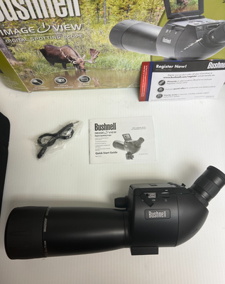 Bushnell Digital Spotting Scope w/ Camera, Case and Tripod