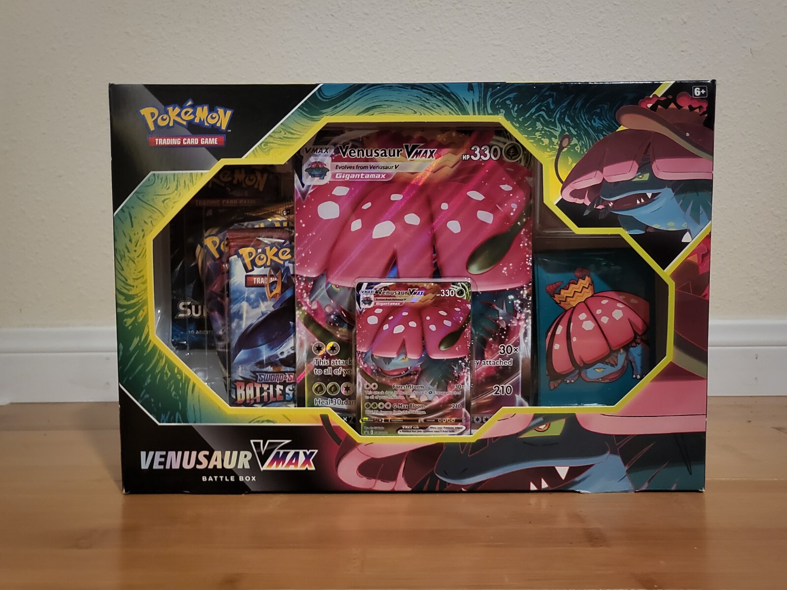 Pokemon TCG: Sword & Shield Venusaur VMAX Battle Box New Factory Sealed 2021