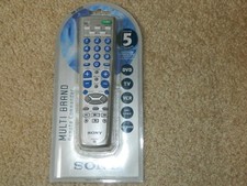 Sony Multi Band Remote Control Commander RM-V302 DVD TV VCR SAT.Cable New