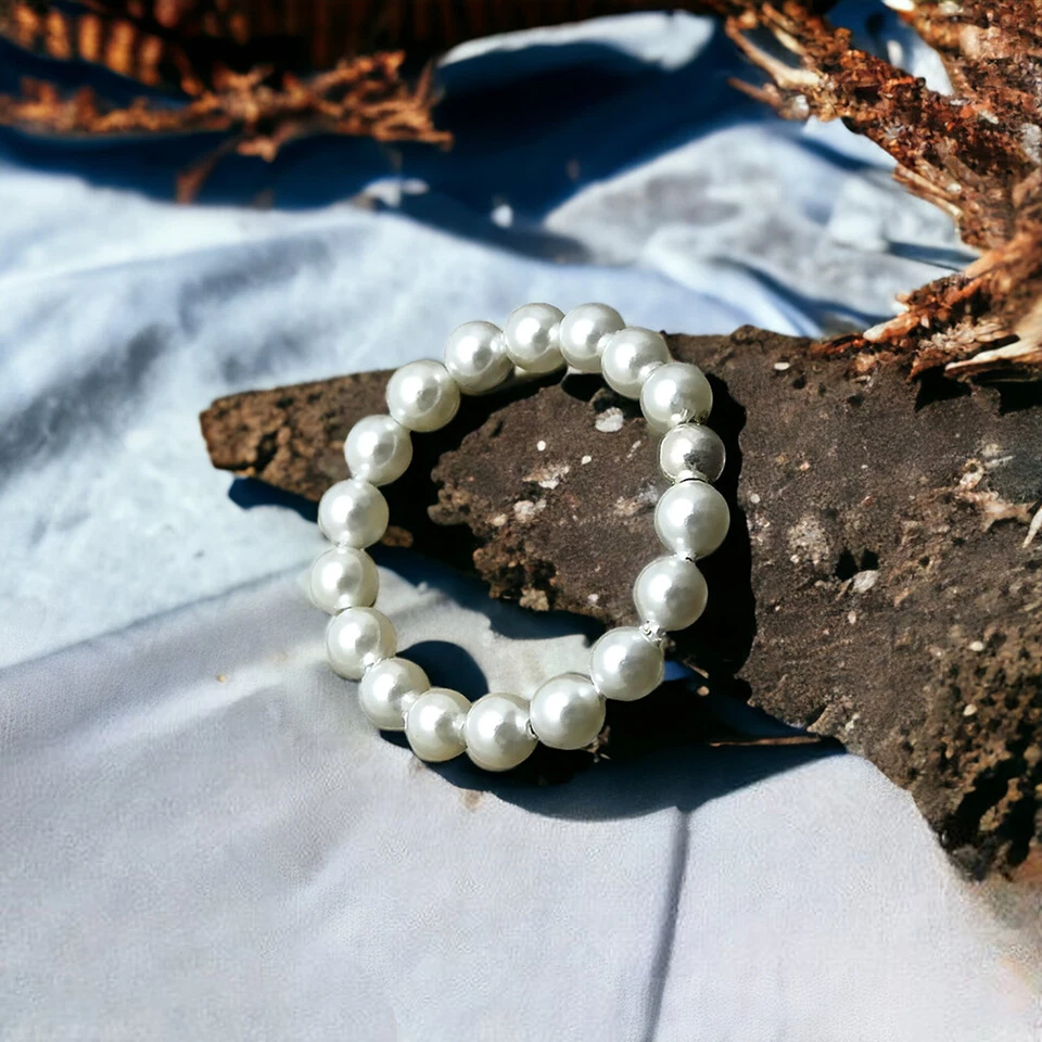 Natural Freshwater Pearl Proposal Ring 925 Silver Fragile Ring Handmade Jewelry - Image 4 of 4