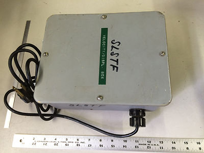 Velocity Display Box Interface Communication 5975-DS-CHA-SSI1 - I1015