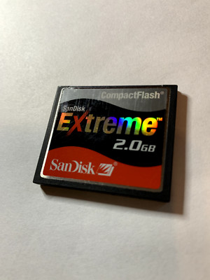 1pcs 2gb Sandisk Extreme III  Compact flash  CFI  memory card for CF Nikon CANON