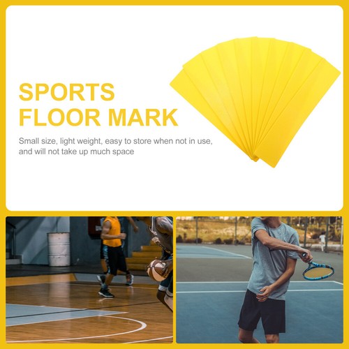 10 Pcs Landmark Mat Marker Child Court Carpet Spot Markers Tennis Line - Picture 8 of 12