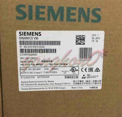 1pc new Siemens Servo Drives 6SL3210-5FB12-0UA0 6SL3 210-5FB12-0UA0