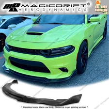 For 15-22 Dodge Charger SCAT PACK / SRT Extreme Style Front Bumper Lip Body Kit