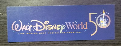 Walt Disney World 50th Anniversary Cast Member Exclusive Magnet NEW | eBay