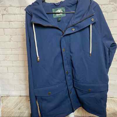 Roots Canada Womens Zippered and Button Up Winter Jacket Coat