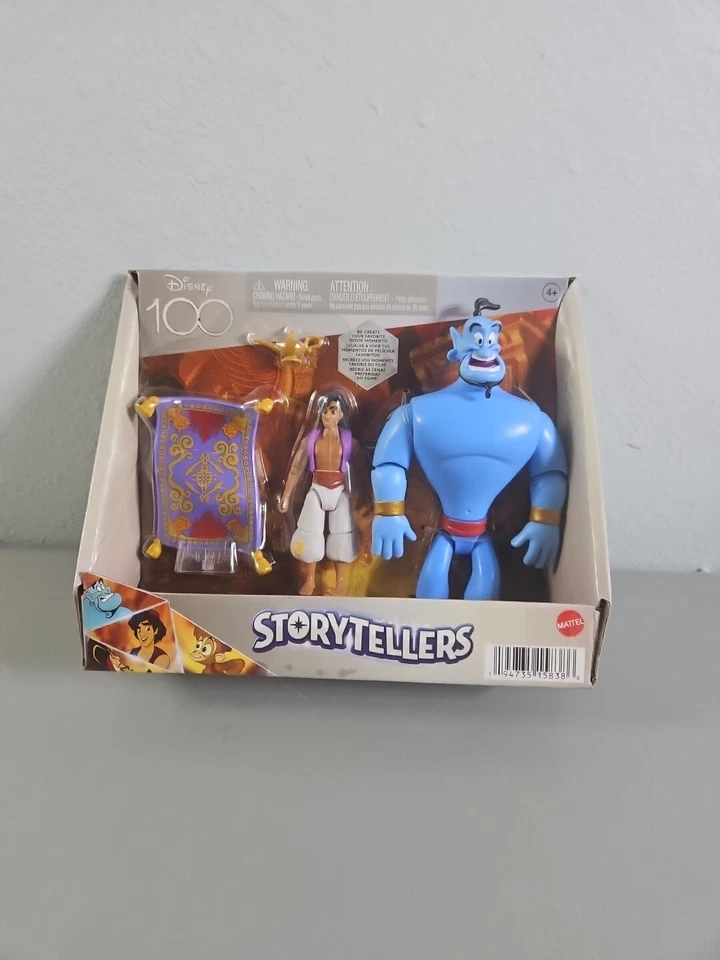 Disney Storytellers Aladdin Figuras de Acción Cueva de las Maravillas Paquete de 3 - Totalmente Nuevas Foto 2 de 4