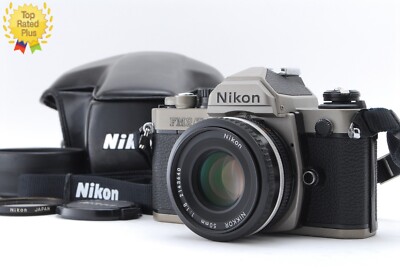 Video [ Near MINT ] Nikon New FM2 T Titanium 35mm Film+ Nikkor 