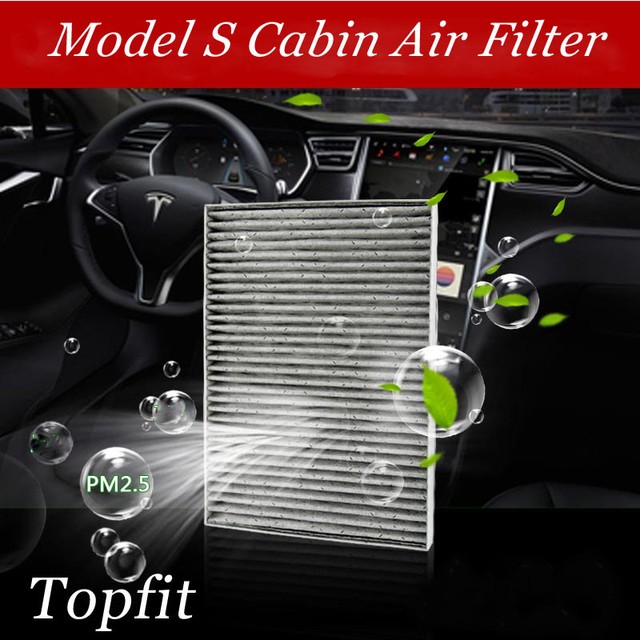 Topfit Tesla Model S Cabin Air Filter With Activated Carbon2016 2018