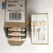 10PCS Ferraz Shawmut ATQ20 MERSEN 20A 500V Midget Time-Delay Fuses ATQ-20