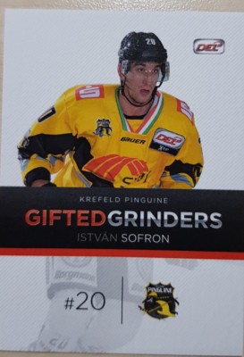 Istvan Sofron Gifted Grinders - Krefeld Pinguine -DEL Playercard