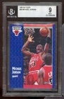 Michael Jordan Card 1991-92 Fleer #29 BGS 9