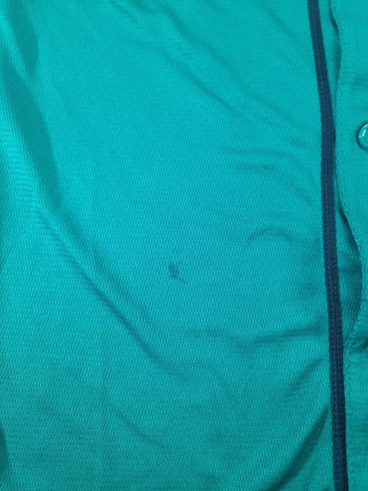 Camiseta deportiva Seattle Mariners Majestic Cool Base verde azulado talla juvenil M 10/12 MLB Foto 3 de 4