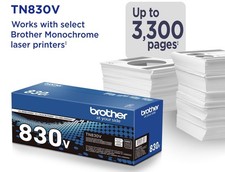 Brother TN830XL 3,000 Page-Yield High-Yield Toner - Black New