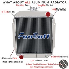4-row Core Radiator For 1970-1976 Nissan Datsun B110 1200 120y A12 A12t 1.2l L4 4-row Core Radiator For 1970-1976 Nissan Datsun B110 1200 120y A12 A12t 1.2l L4