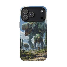 For iPhone / Galaxy / Pixel   Mecha Carrier Dinosaur Dino Machines Phone Case